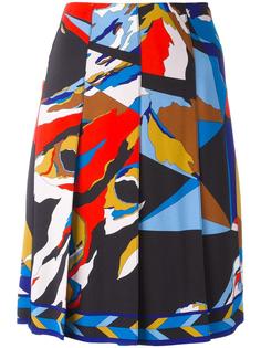 printed pleated skirt Emilio Pucci