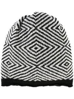 patterned beanie  Faliero Sarti