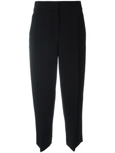 pleated front cropped pants Giorgio Armani