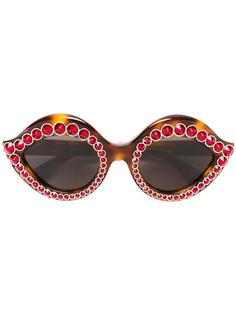 embellished sunglasses Gucci Eyewear