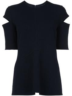 cutout stitch detail jumper Derek Lam