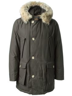 дутая куртка с капюшоном Woolrich