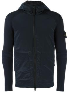 ribbed sleeve padded jacket Stone Island