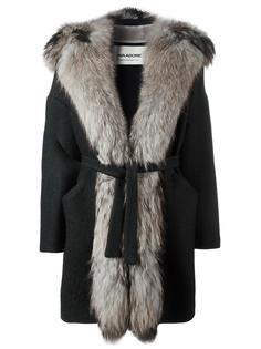 fur trim coat  Ava Adore