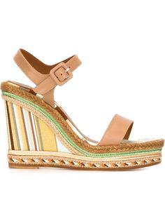 босоножки на танкетке 'Native Couture' Valentino