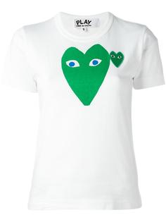футболка с принтом-логотипом Comme Des Garçons Play