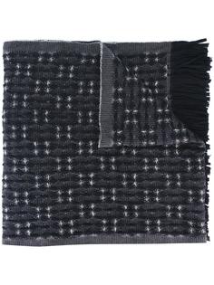 jacquard fringed scarf Al Duca D’Aosta 1902