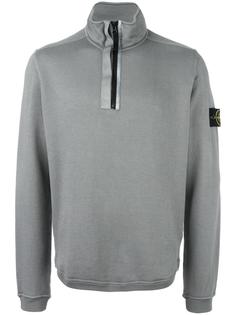 толстовка с воротником на молнии Stone Island