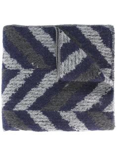 chevron print scarf Al Duca D’Aosta 1902