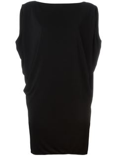драпированное мини-платье  Saint Laurent