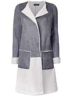 open colour block coat Loveless