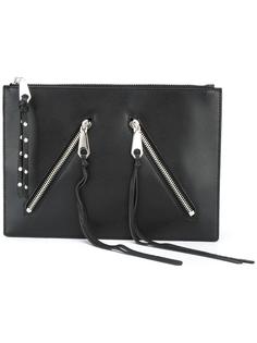 double zip clutch  Rebecca Minkoff