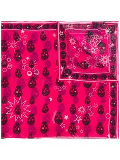 skull and star scarf Alexander McQueen