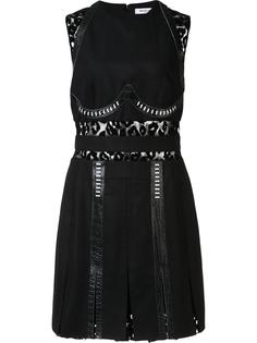 lace insert dress Mugler