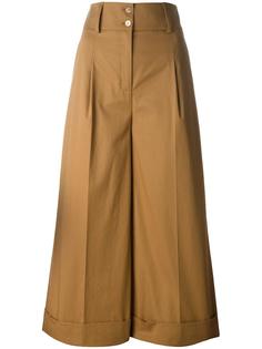 flared cropped trousers Blumarine