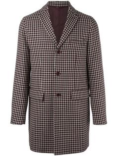 checked coat Aspesi