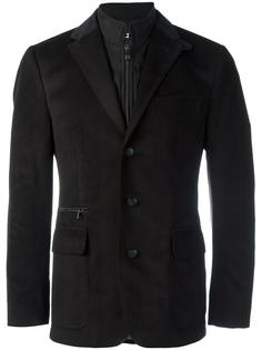 zipped inset blazer Corneliani