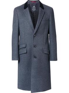 flap pockets mid coat Loveless