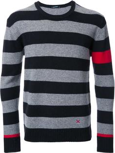 striped crew neck jumper Guild Prime