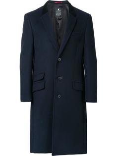 flap pockets mid coat Loveless