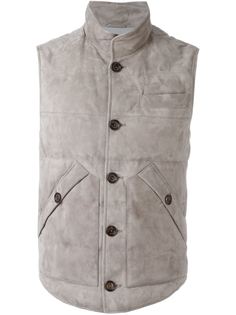 дутый жилет  Brunello Cucinelli