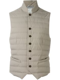 дутый жилет  Brunello Cucinelli