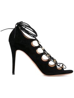 босоножки на шнуровке 'Rockstud' Valentino