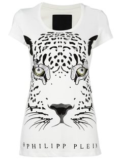 футболка 'Leopard Eyes' Philipp Plein