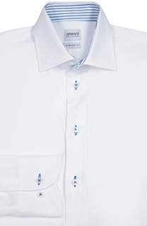 Сорочка из фактурного хлопка Armani Collezioni