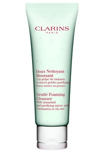 Смягчающий и очищающий пенящийся крем Clarins