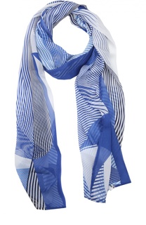 Шелковый шарф с принтом Stizzoli