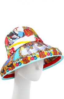 Шляпа с принтом Dolce &amp; Gabbana