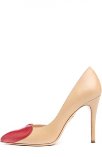 Кожаные туфли Love Vamp на шпильке Charlotte Olympia