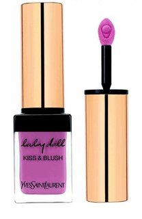 Блеск для губ и румяна Baby Doll Kiss &amp; Blush 09 Rose Epicurien YSL