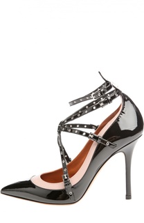 Лаковые туфли Love Latch с ремешками Valentino