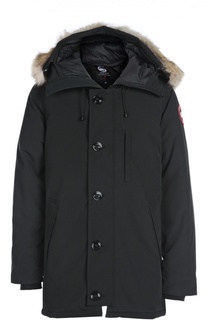 Куртка с отделкой Canada Goose