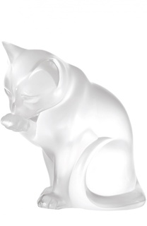 Скульптура Grooming Cat Lalique