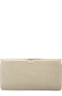 Металлизированный клатч Camille Jimmy Choo