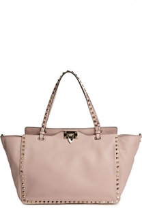 Сумка-шоппер Rockstud среднего размера Valentino