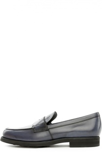 Кожаные лоферы с отделкой Tod’s