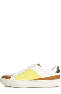 Кожаные кеды Sportivo с тиснением Tod’s