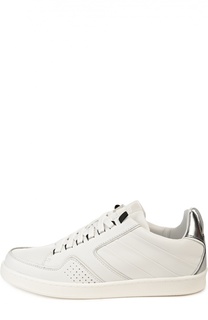Кожаные кроссовки K-Fly с перфорацией Kenzo