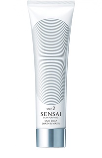 Грязевое мыло для лица (очищение и маска) Sensai