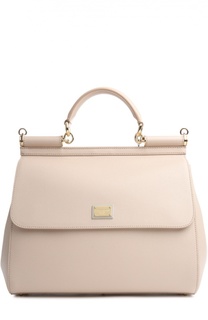 Сумка Sicily large с зеркалом Dolce &amp; Gabbana
