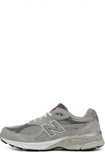 Кроссовки из нубука со вставками New Balance