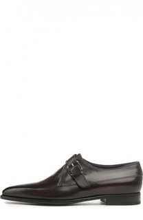 Классические монки с одной пряжкой Berluti Shoes