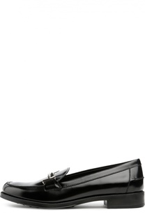 Лаковые лоферы Gomma с пряжкой Tod’s