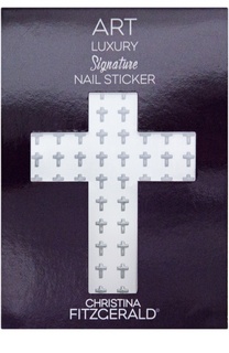 Наклейки для ногтей "Серый крестик" (96 шт) Christina Fitzgerald