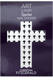 Наклейка для ногтей "Черный крестик" (96 шт) Christina Fitzgerald