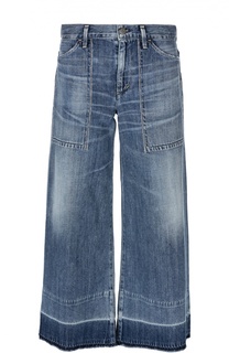 Укороченные расклешенные джинсы с накладными карманами Citizens Of Humanity